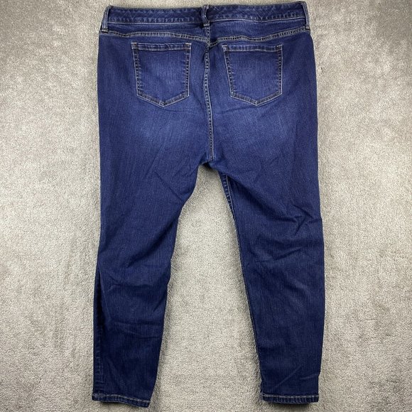 Torrid Boyfriend Straight Premium Stretch Mid-Rise Jeans Women's 20S Distressed - Picture 6 of 14